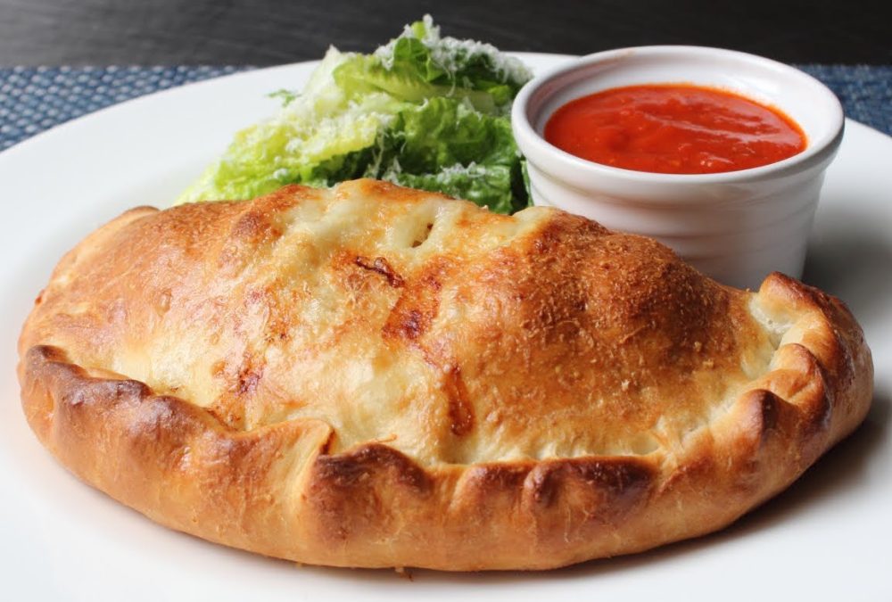 Indbagt pizza — København